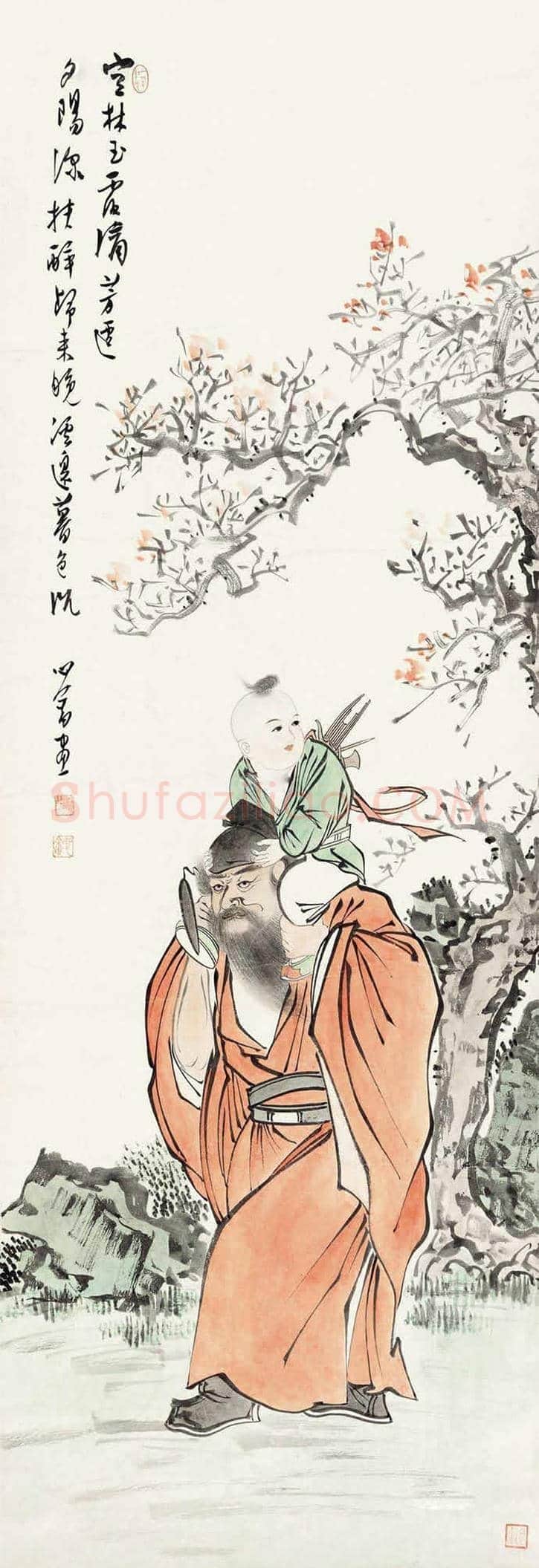 溥儒画钟馗，妙趣横生 | 书画科普