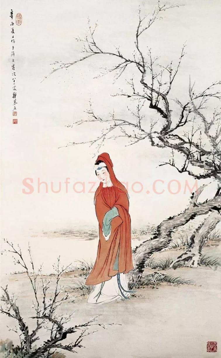 郑慕康人物画作品欣赏 | 书画资料