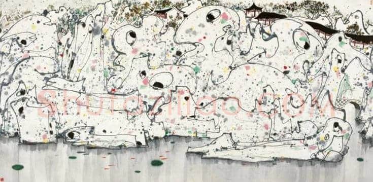 吴冠中百年诞辰收藏大展部分作品欣赏 | 书画科普