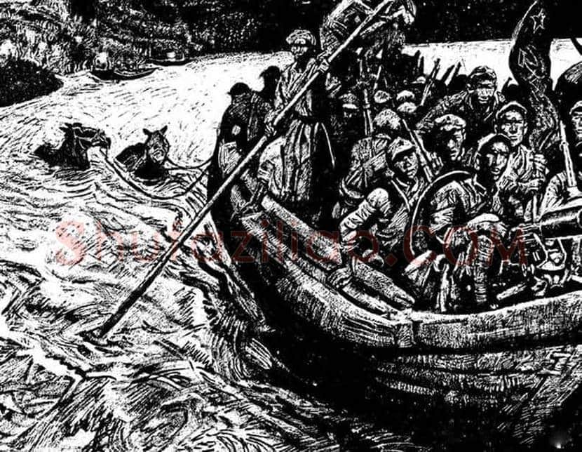 沈尧伊《地球的红飘带》，长征史诗连环画！ | 书画文摘