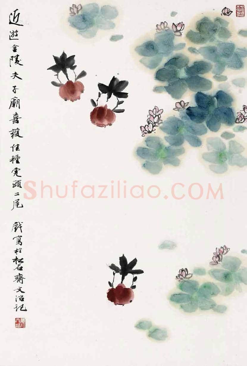 宋文治花鸟画欣赏 | 书画常识