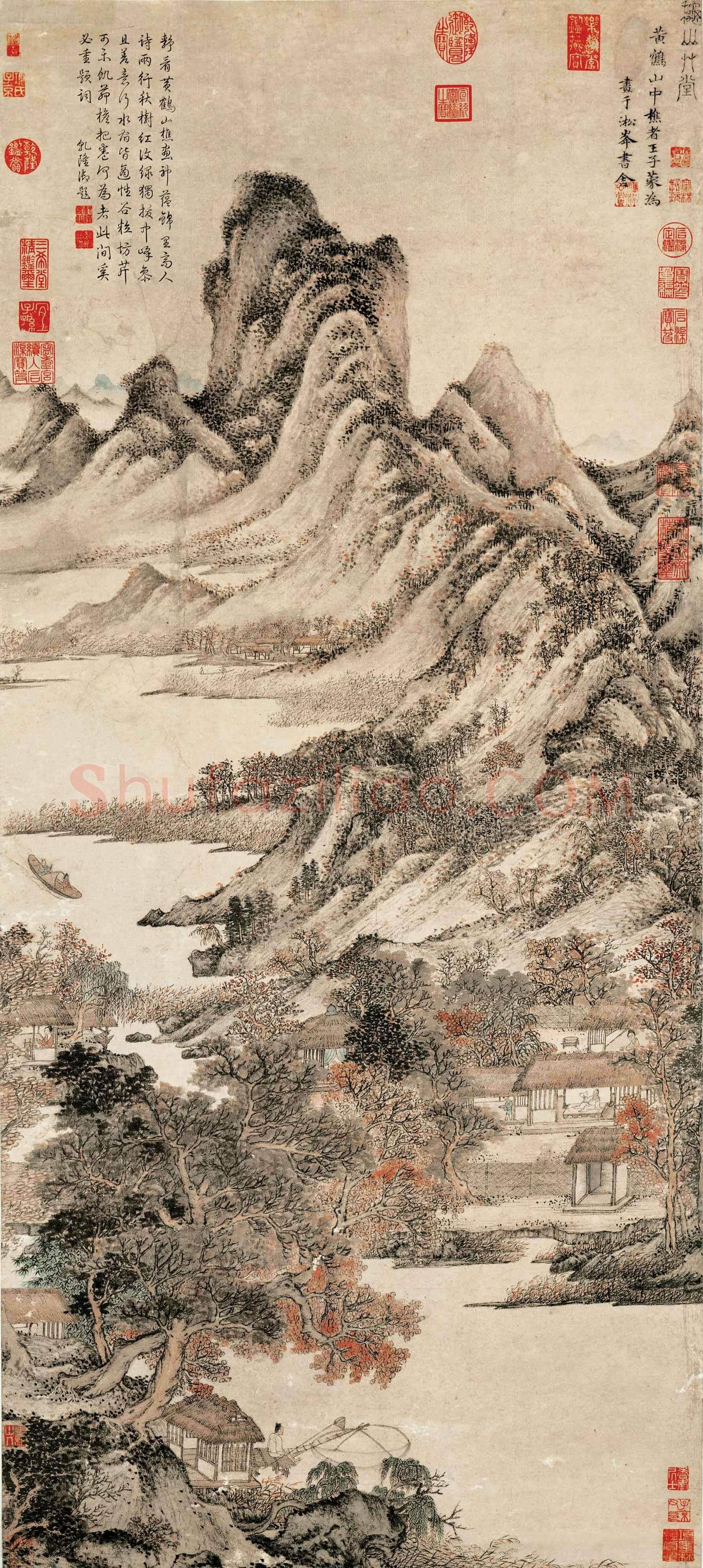 王蒙作品高清大图欣赏 | 著名国画鉴赏