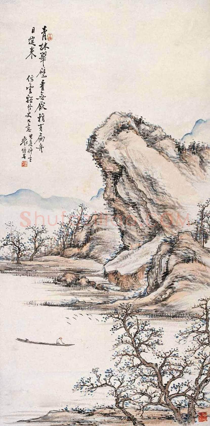 袁培基山水画欣赏 | 书画学堂