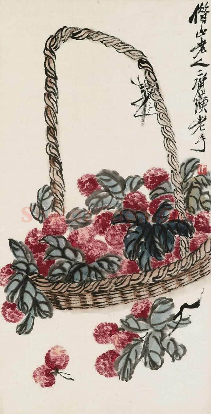 齐白石最贵的10幅荔枝图,大吉大利! | 书画资料