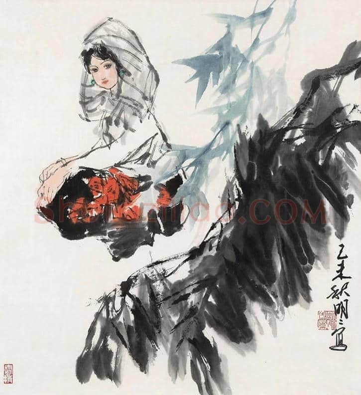 王明明人物画之时装人物少女篇 | 书画百科