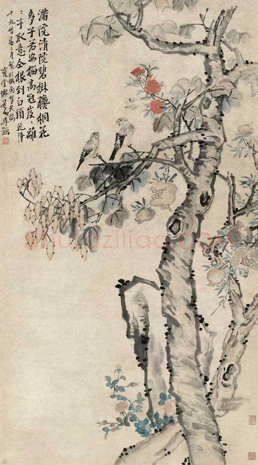 清代李鱓绘画作品欣赏 | 书画知识