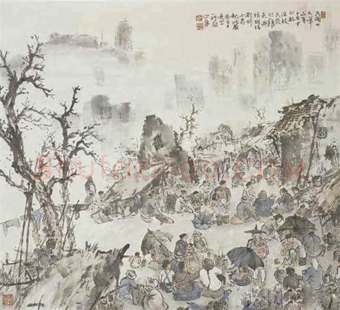 关山月抗战主题作品赏析 – 为国难写真 | 书画百科