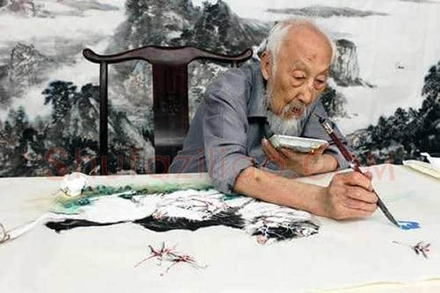 孙菊生国画作品《双猫图》2尺 | 国画赏析