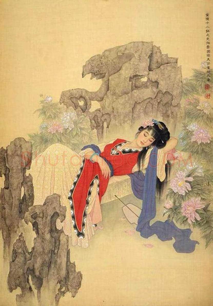 赵国经、王美芳工笔人物《金陵十二钗》欣赏 | 书画科普