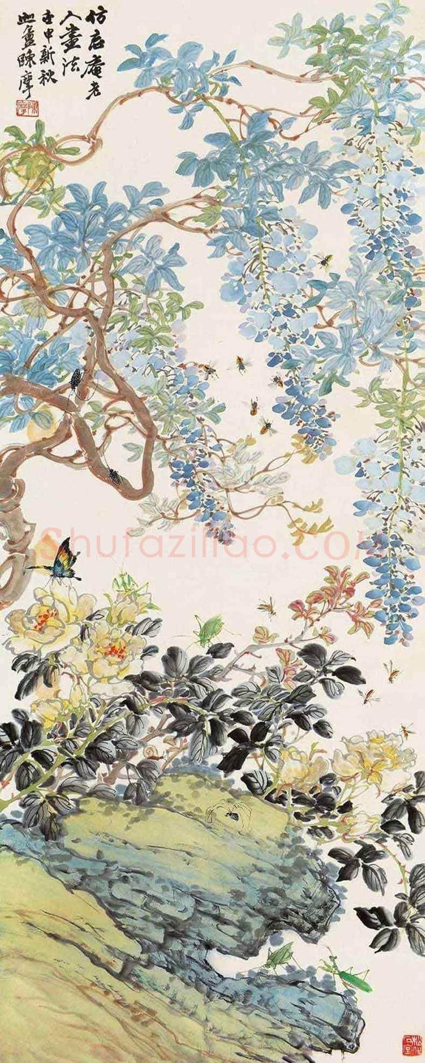 陈摩作品欣赏 | 书画资料