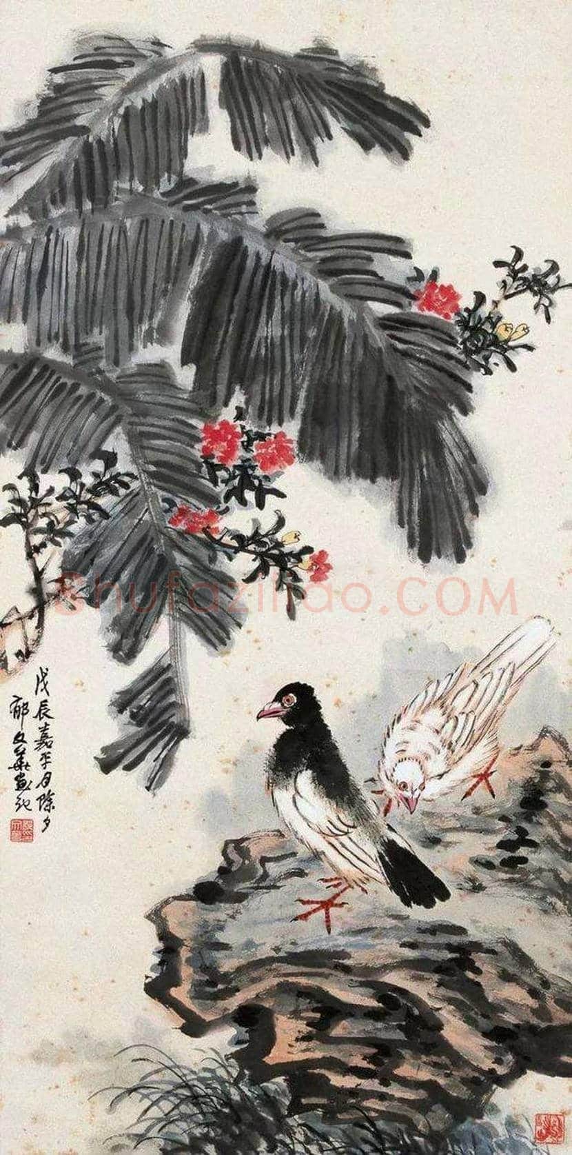 郁文华作品欣赏 | 书画资料