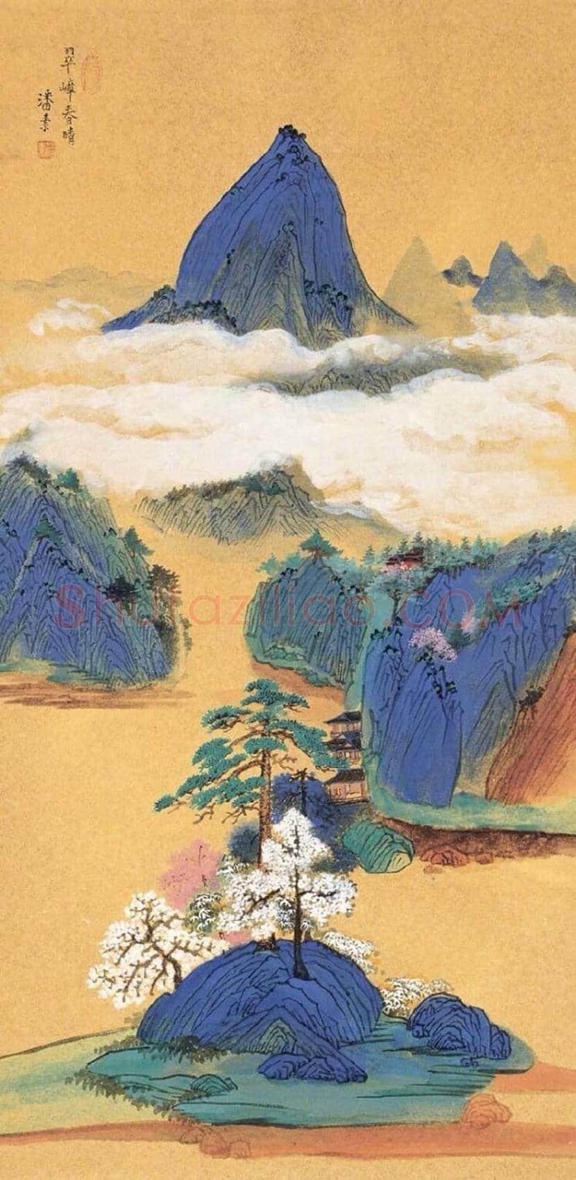 潘素作品欣赏 | 书画资料