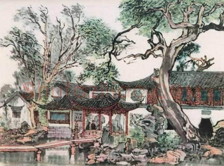 张仃水墨画作品欣赏 | 书画科普