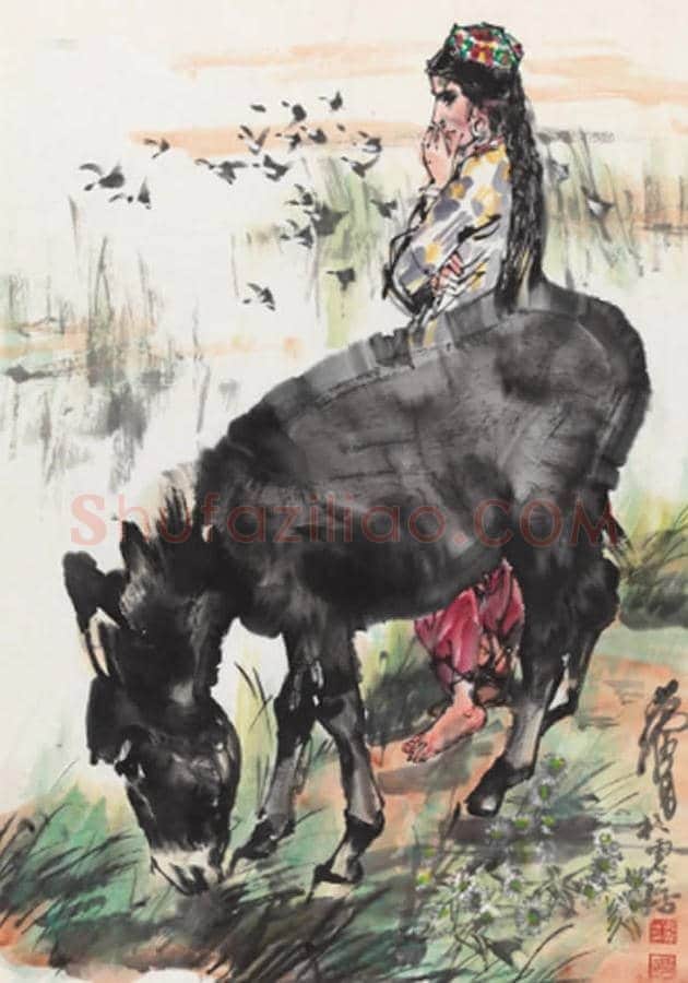 黄胄字画价格，黄胄的驴一平尺多少钱 | 书画百科