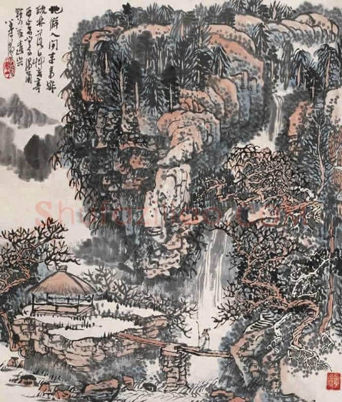 绘画奇人黄秋园作品欣赏(100幅) | 书画百科
