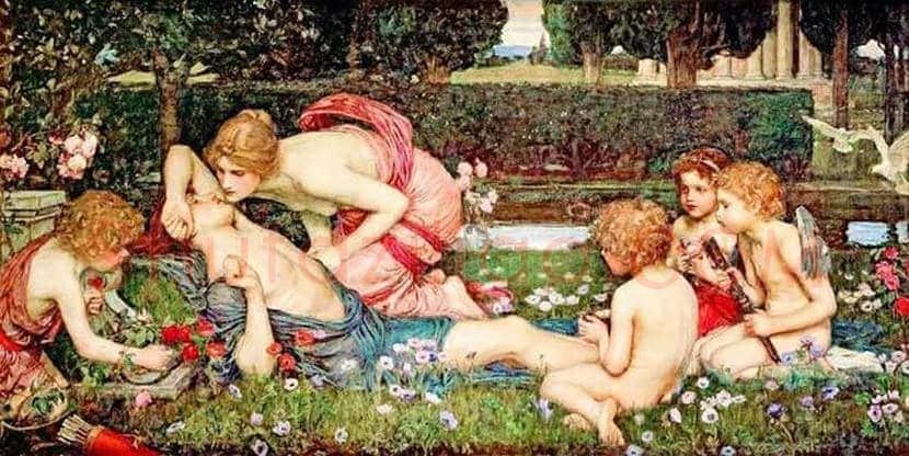 英国著名画家沃特豪斯画作集欣赏 | 书画常识