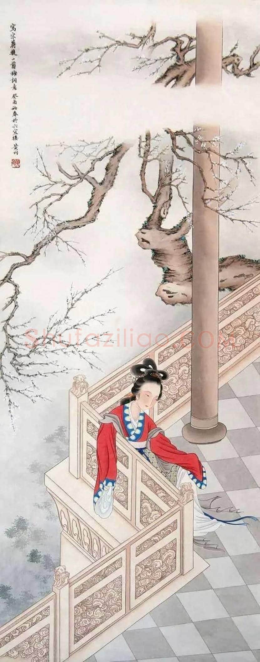 黄均工笔人物画欣赏 | 书画资料