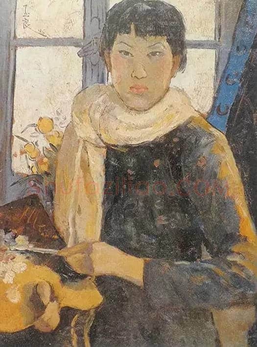 潘玉良自画像解读,及一个女性的精神成长史 | 书画知识