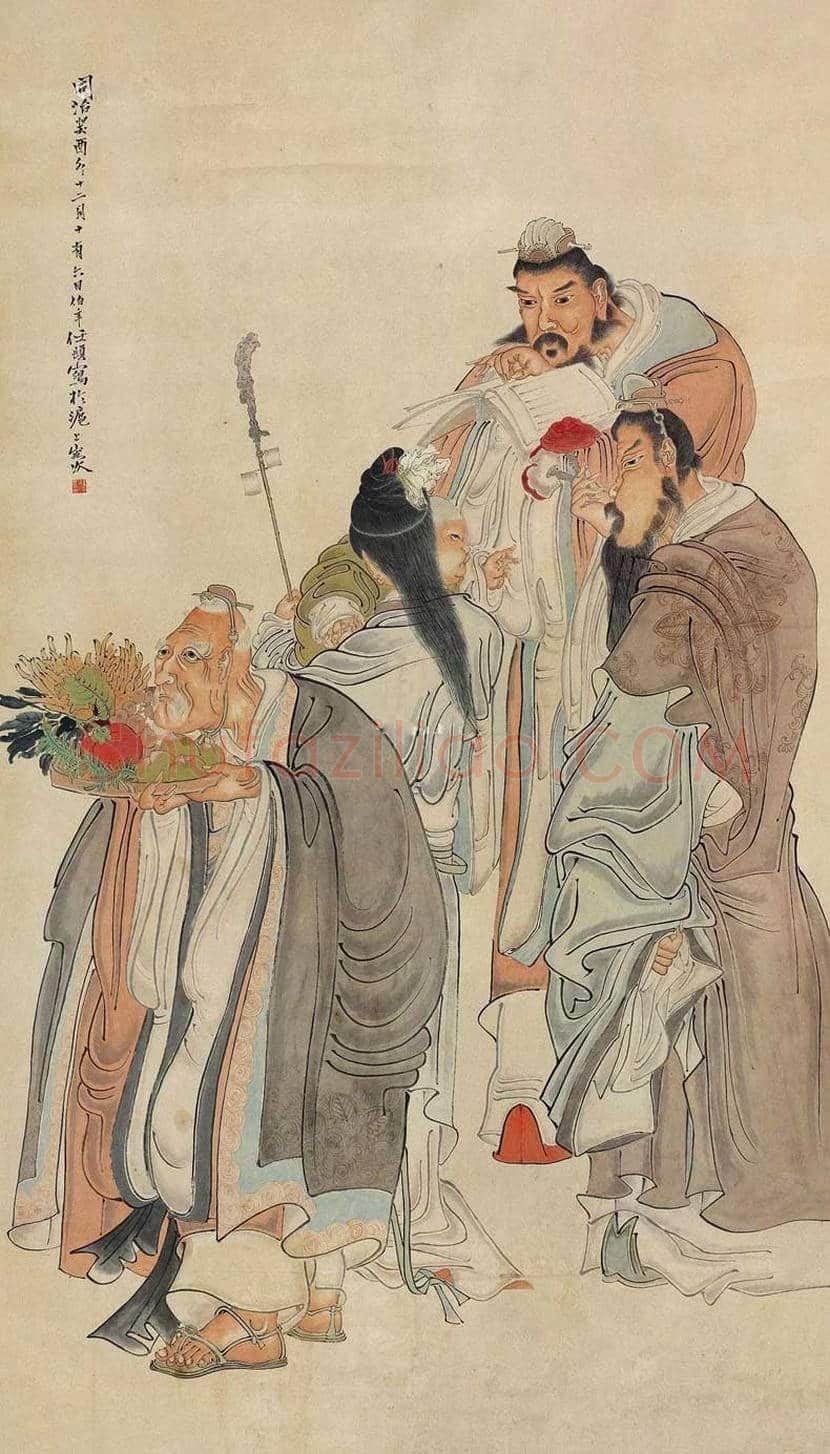 任伯年人物画欣赏 | 书画讲解