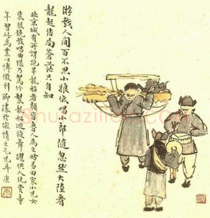 陈师曾《北京风俗图》欣赏 | 书画百科