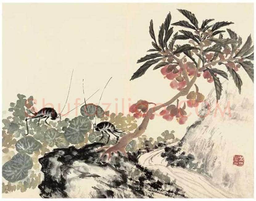 诸乐三国画作品欣赏 | 书画百科