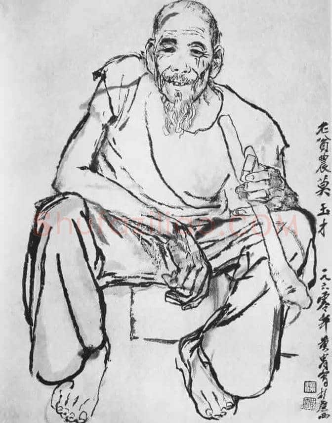 欣赏黄胄速写手稿100张！ | 书画学堂