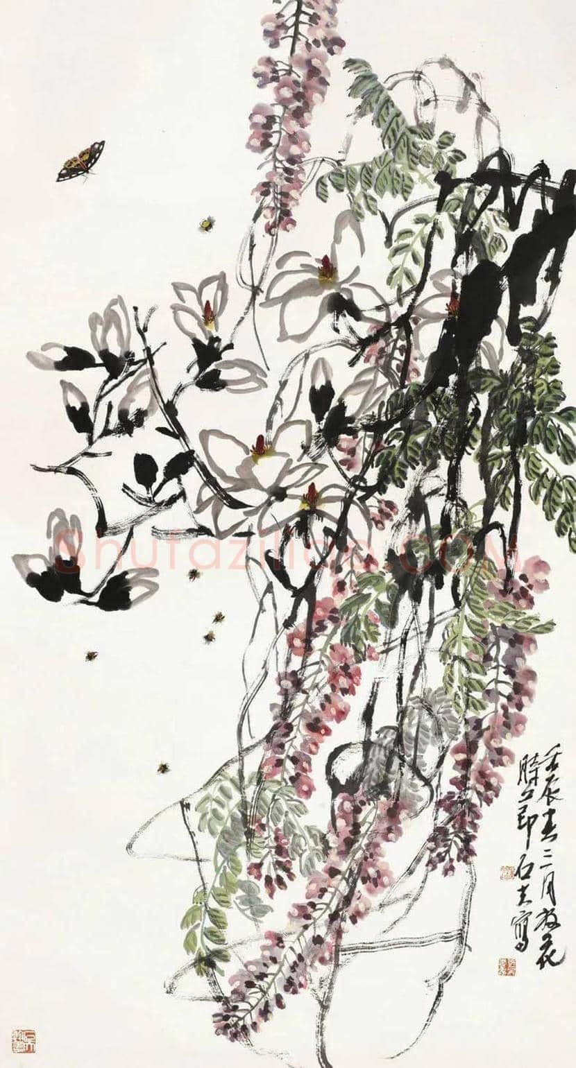 郭石夫花鸟作品欣赏 | 书画科普