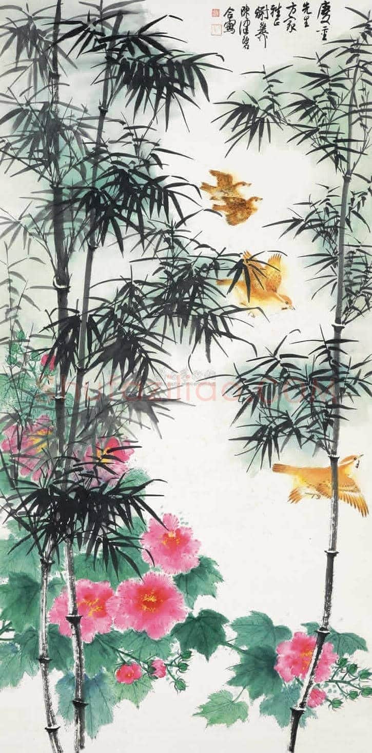 丹青伉俪谢稚柳和陈佩秋的合作作品拍卖与欣赏 | 书画文摘