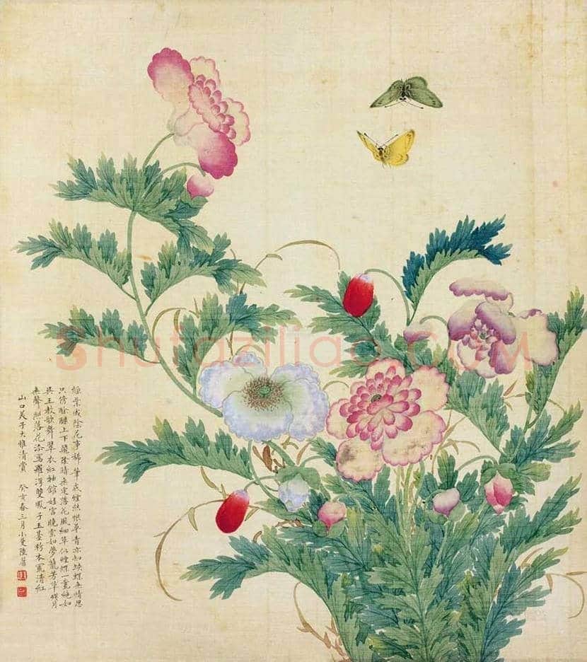 陆小曼作品欣赏 | 书画文摘