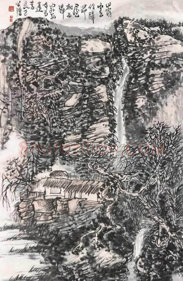 绘画奇人黄秋园作品欣赏(100幅) | 书画百科
