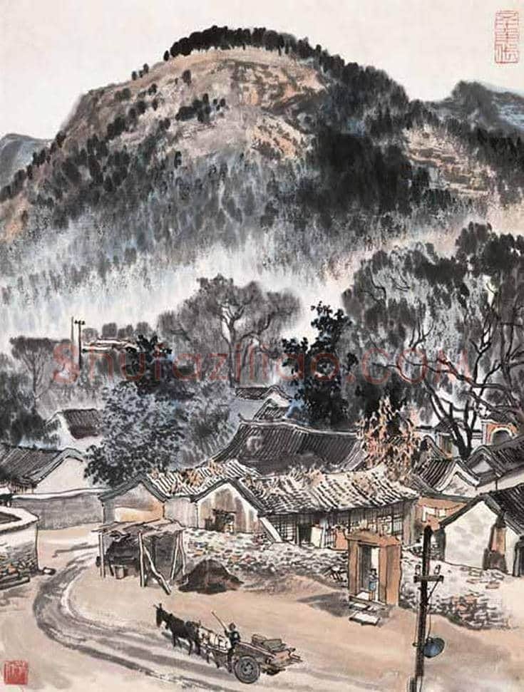 张仃水墨画作品欣赏 | 书画科普