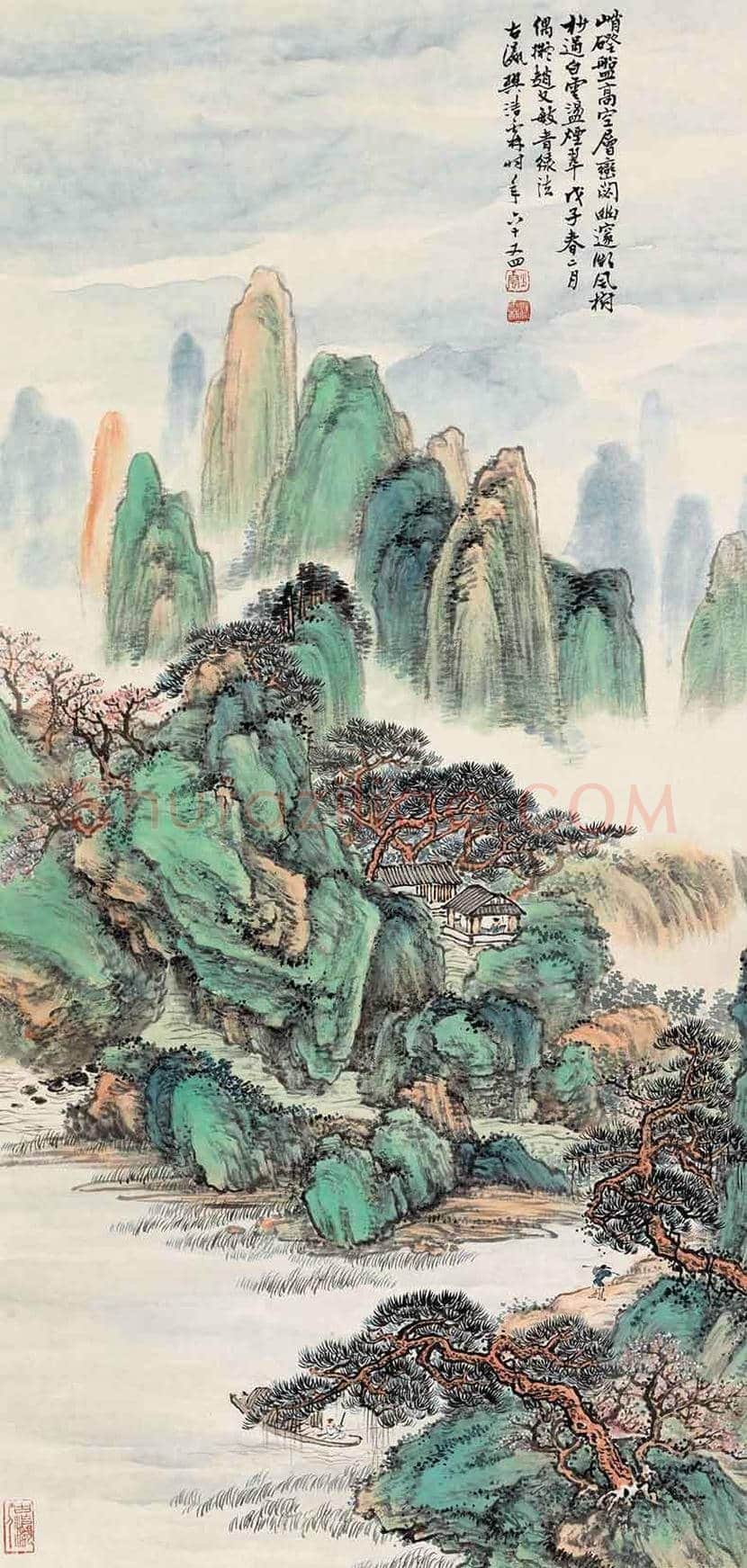 樊浩霖山水画欣赏 | 书画学堂