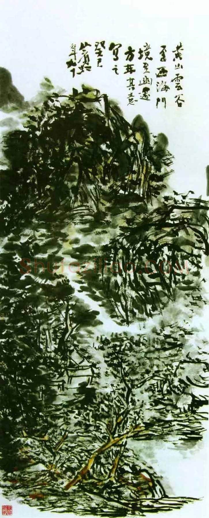黄宾虹笔下的山水，百看不厌！ | 书画文摘