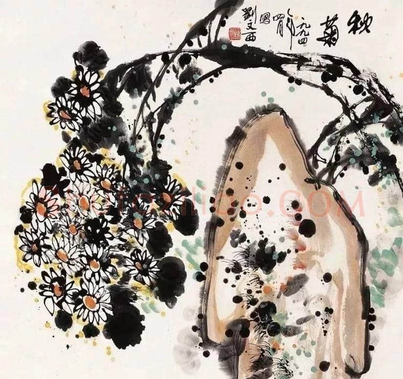 刘文西花鸟画亦是一绝！ | 书画资料