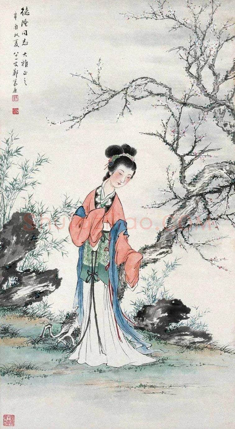郑慕康人物画作品欣赏 | 书画资料