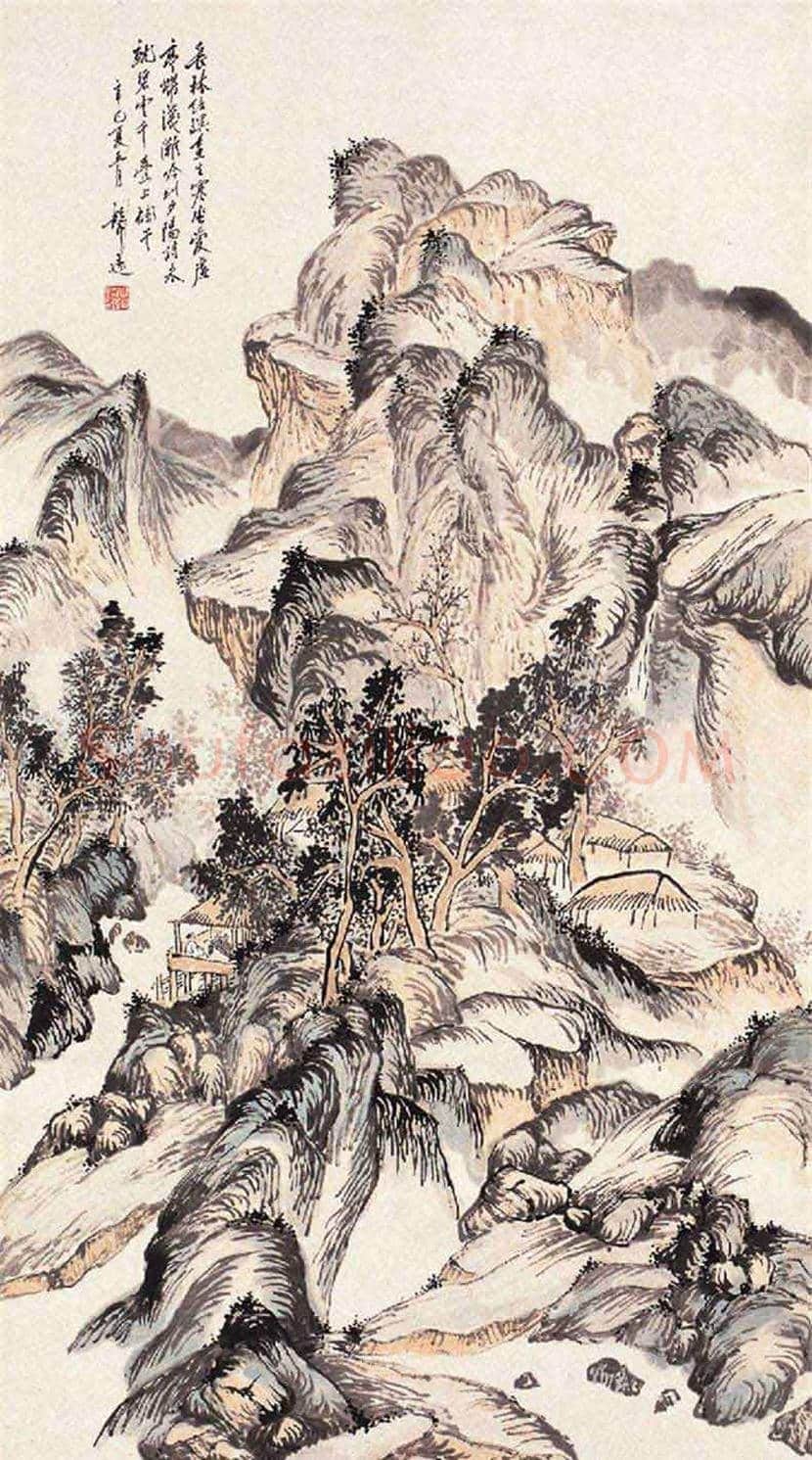 汪声远山水画作品欣赏 | 书画知识