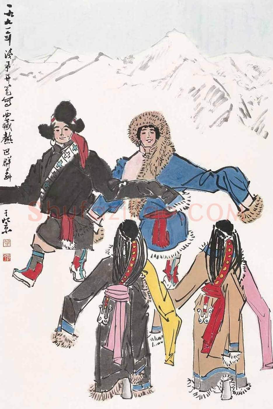 叶浅予作品价格，多少钱一平尺？ | 书画讲解
