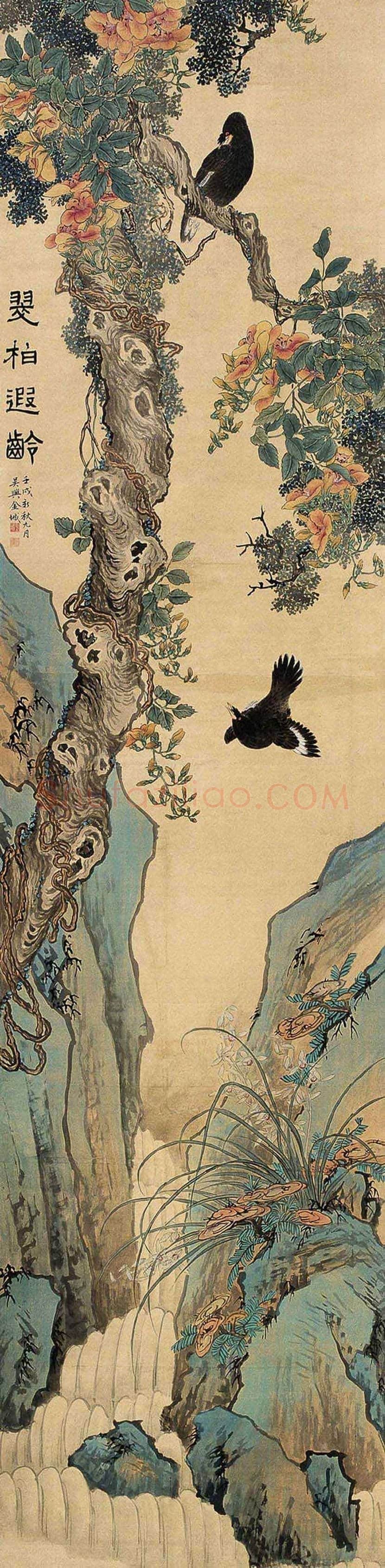金城花鸟画作品欣赏 | 书画学堂