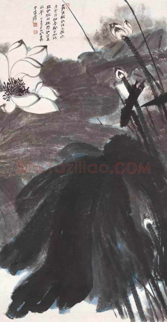 国画大师张大千的百荷图欣赏！ | 书画文摘