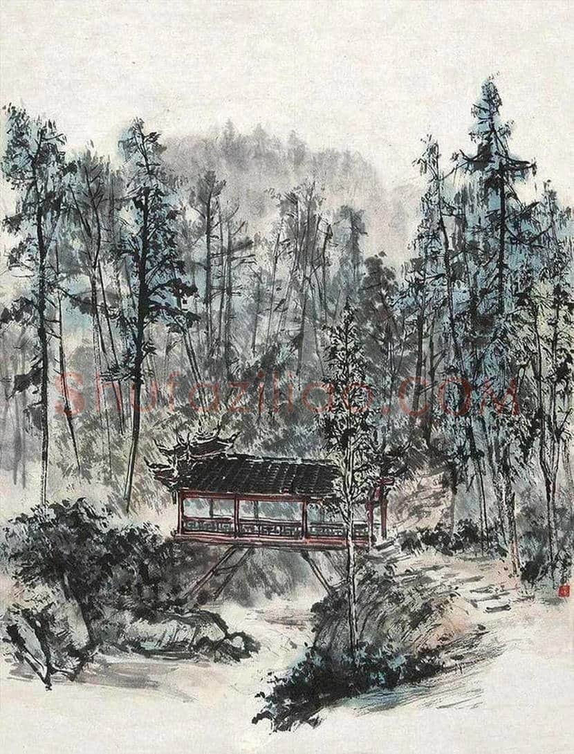 罗铭山水画作品欣赏 | 书画文摘