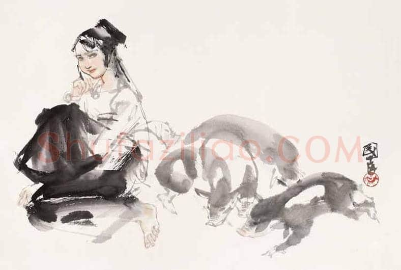 史国良画猪作品欣赏 | 书画学堂