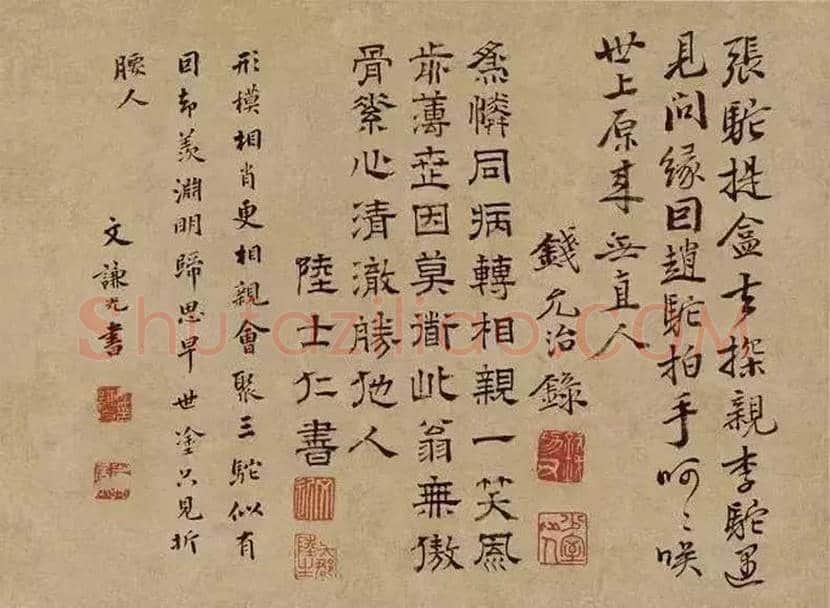 明代画家李士达《三驼图》欣赏 | 书画学堂