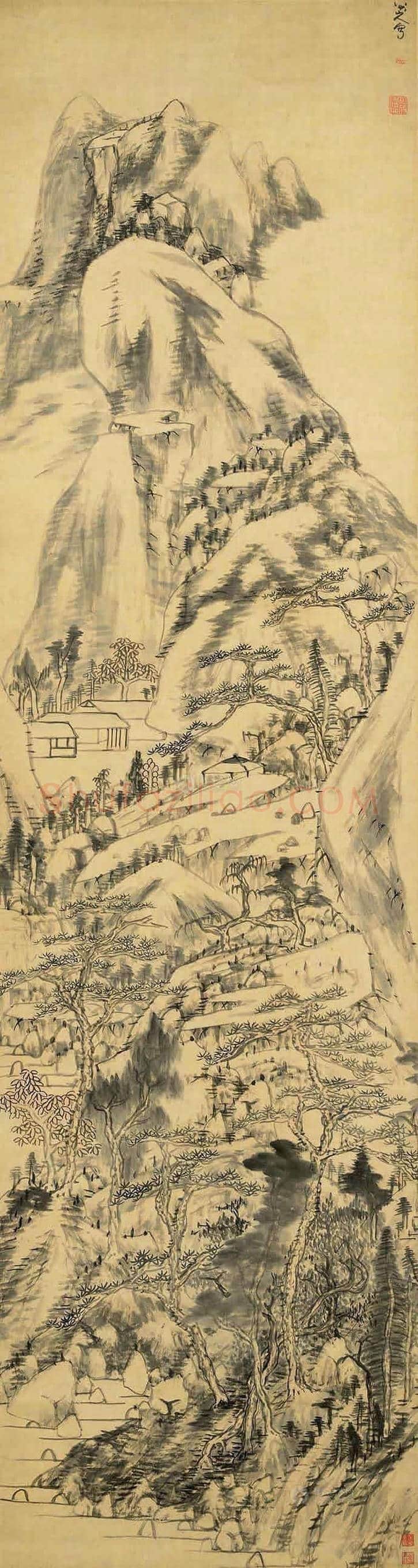 八大山人最贵的作品都有那些？ | 书画文摘