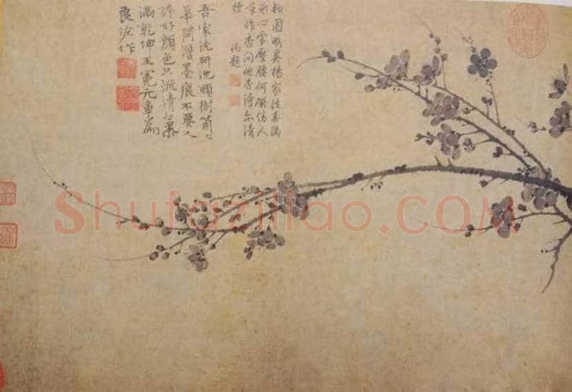 王冕《墨梅图》欣赏 | 书画讲解