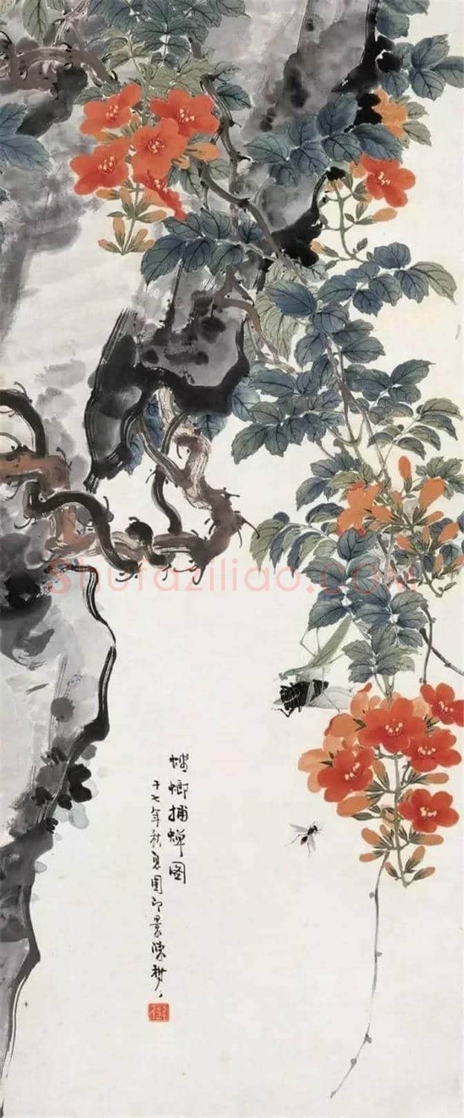 名人字画欣赏：张大千、傅抱石、林风眠等…… | 书画学堂