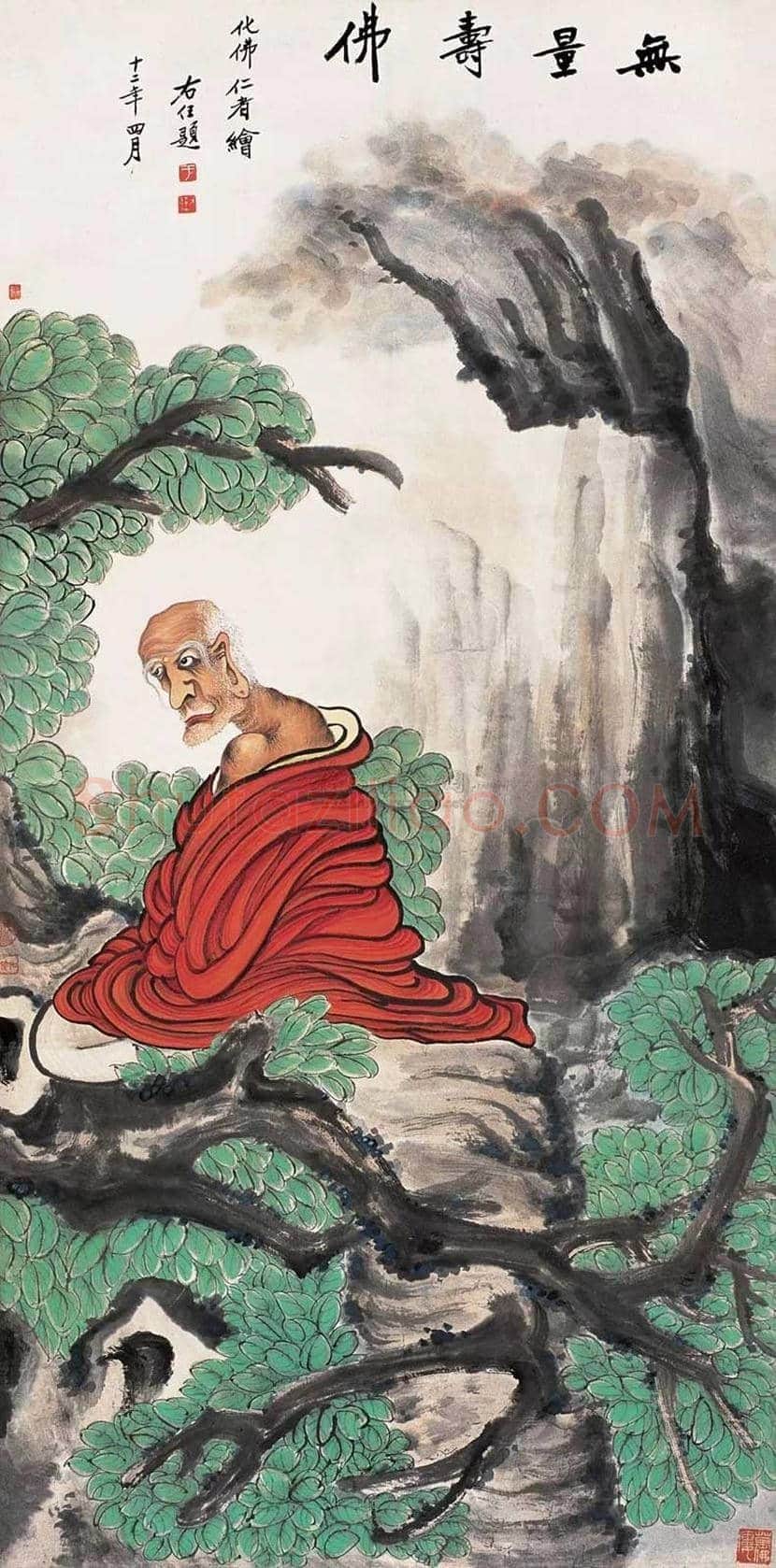 民国第一画佛高手钱化佛作品欣赏 | 书画资料