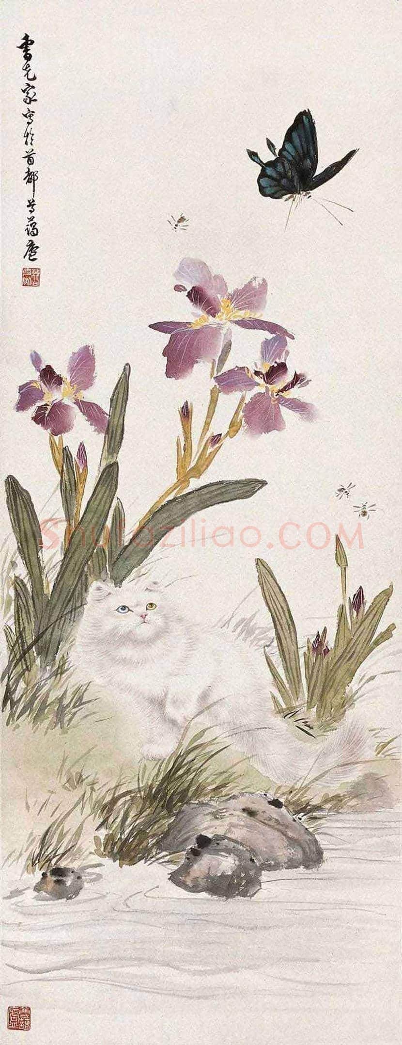 曹克家画猫作品欣赏 | 书画学堂