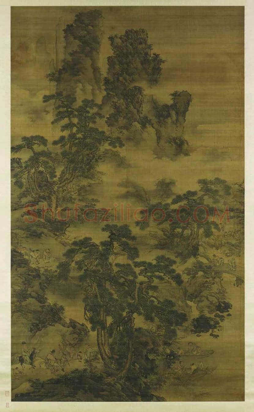 明代巨幅名画欣赏 | 书画文摘