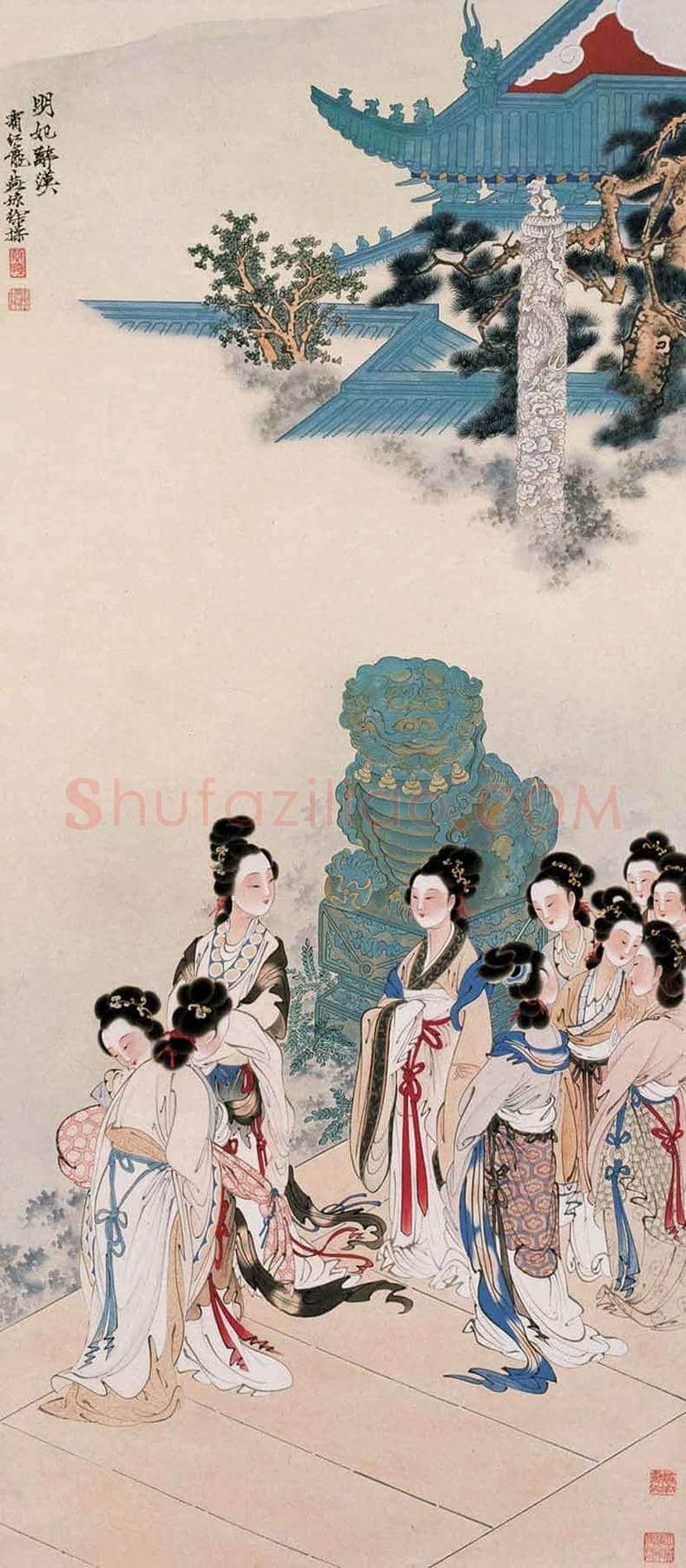 徐燕孙人物画作品欣赏 | 书画讲解