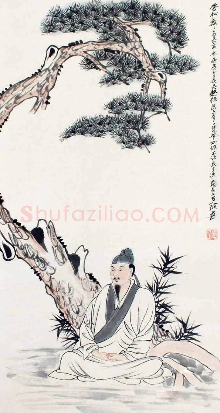 张大千高士图拍卖价格 | 书画学堂